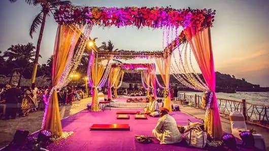 Wedding scene